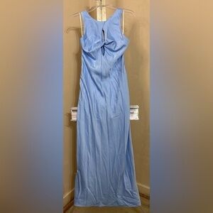knee length dresses for ladies GOLD STRAPLESS CRYSTAL MAXI DRESS IN BEIGE | CULT MIA main image 1